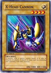 X-Head Cannon - Duelist Pack 2: Chazz Princeton - YuGiOh card