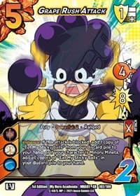 Grape Rush Attack (XR) - UniVersus: My Hero Academia - UniVersus card