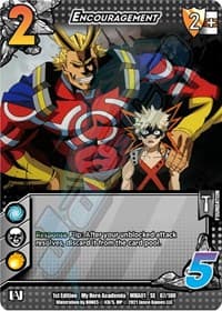 Encouragement - UniVersus: My Hero Academia - UniVersus card
