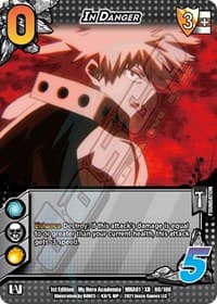 In Danger (XR) - UniVersus: My Hero Academia - UniVersus card