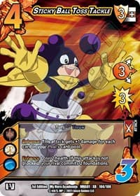 Sticky Ball Toss Tackle (XR) - UniVersus: My Hero Academia - UniVersus card