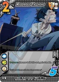 Rigorous Training - UniVersus: My Hero Academia - UniVersus card