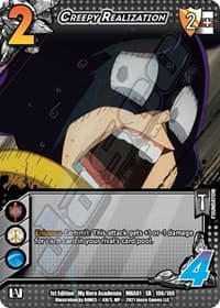 Creepy Realization (XR) - UniVersus: My Hero Academia - UniVersus card