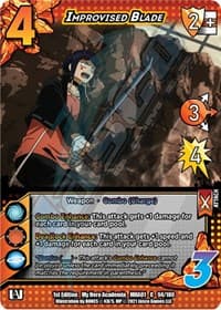 Improvised Blade - UniVersus: My Hero Academia - UniVersus card