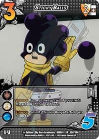 Sticky Balls (XR) - UniVersus: My Hero Academia - UniVersus card