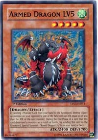 Armed Dragon LV5 - Duelist Pack 2: Chazz Princeton - YuGiOh card