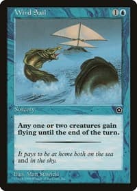 Wind Sail - Portal Second Age - Magic: The Gathering card