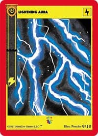 Lightning Aura - Cryptid Nation: First Edition Box Toppers - MetaZoo card