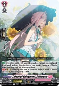 Talent of Enjoyment, Feltyrosa - D-LBT01: Lyrical Melody - Cardfight Vanguard card
