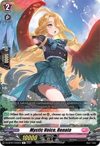 Mystic Voice, Renata - D-LBT01: Lyrical Melody - Cardfight Vanguard card