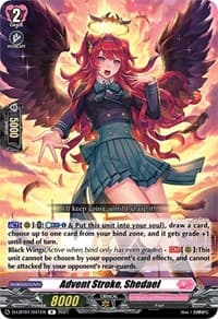 Advent Stroke, Shedael - D-LBT01: Lyrical Melody - Cardfight Vanguard card
