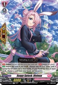 Soapy Splash, Riviena - D-LBT01: Lyrical Melody - Cardfight Vanguard card