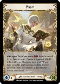 Prism // Ravenous Meataxe - Monarch - Flesh and Blood TCG card