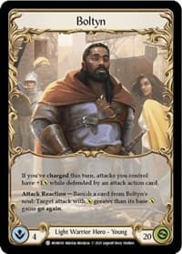 Boltyn // Galaxxi Black - Monarch - Flesh and Blood TCG card