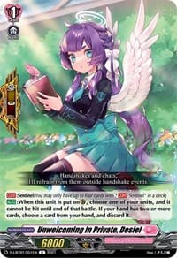 Unwelcoming in Private, Desiel - D-LBT01: Lyrical Melody - Cardfight Vanguard card