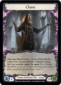 Chane // Hatchet of Body - Monarch - Flesh and Blood TCG card