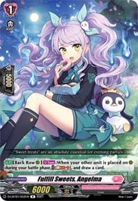 Fulfill Sweets, Angelma - D-LBT01: Lyrical Melody - Cardfight Vanguard card