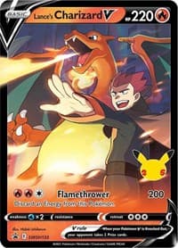 Lance's Charizard V - SWSH133 - SWSH: Sword & Shield Promo Cards - Pokemon card