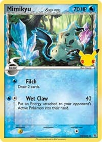Mimikyu (Delta Species) - SWSH136 - SWSH: Sword & Shield Promo Cards - Pokemon card