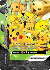 Pikachu V-Union - SWSH141 - SWSH: Sword & Shield Promo Cards - Pokemon card