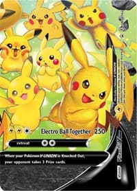 Pikachu V-Union - SWSH142 - SWSH: Sword & Shield Promo Cards - Pokemon card