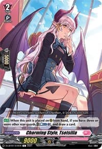 Charming Style, Tsetsilia - D-LBT01: Lyrical Melody - Cardfight Vanguard card