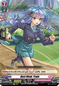 Best Rival, Train - D-LBT01: Lyrical Melody - Cardfight Vanguard card