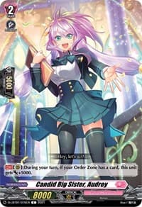 Candid Big Sister, Audrey - D-LBT01: Lyrical Melody - Cardfight Vanguard card