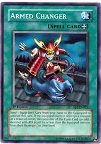 Armed Changer - Duelist Pack 2: Chazz Princeton - YuGiOh card