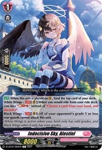Indecisive Sky, Alestiel - D-LBT01: Lyrical Melody - Cardfight Vanguard card
