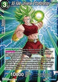 SS Kale, Universe 6 Combination - Saiyan Showdown - Dragon Ball Super: Masters card