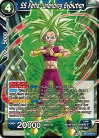 SS Kefla, Unending Evolution - Saiyan Showdown - Dragon Ball Super: Masters card