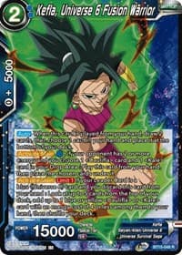 Kefla, Universe 6 Fusion Warrior - Saiyan Showdown - Dragon Ball Super: Masters card