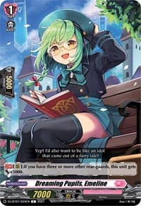 Dreaming Pupils, Emeline - D-LBT01: Lyrical Melody - Cardfight Vanguard card