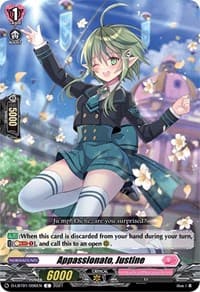 Appassionato, Justine - D-LBT01: Lyrical Melody - Cardfight Vanguard card