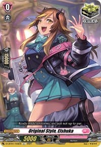 Original Style, Elshuka - D-LBT01: Lyrical Melody - Cardfight Vanguard card