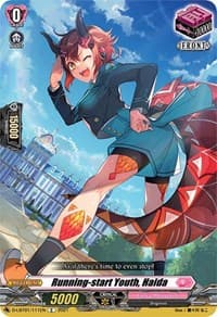 Running-start Youth, Haida - D-LBT01: Lyrical Melody - Cardfight Vanguard card