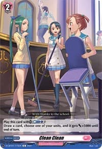 Clean Clean - D-LBT01: Lyrical Melody - Cardfight Vanguard card