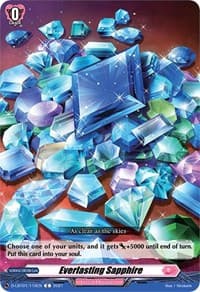 Everlasting Sapphire - D-LBT01: Lyrical Melody - Cardfight Vanguard card