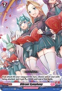 Vibrant Symphony - D-LBT01: Lyrical Melody - Cardfight Vanguard card