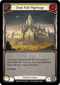 Dusk Path Pilgrimage (Yellow) - LGS061 - Flesh and Blood: Promo Cards - Flesh and Blood TCG card