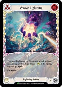 Weave Lightning (Blue) - LGS077 - Flesh and Blood: Promo Cards - Flesh and Blood TCG card