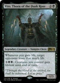 Vito, Thorn of the Dusk Rose - Media Promos - Magic: The Gathering card