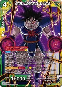 Turles, Dominance at Hand - Saiyan Showdown - Dragon Ball Super: Masters card