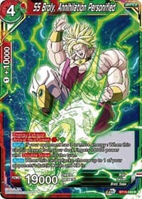 SS Broly, Annihilation Personified - Saiyan Showdown - Dragon Ball Super: Masters card
