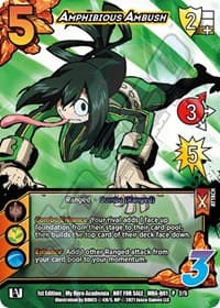 Amphibious Ambush (Quirk Pack 1) - UniVersus: My Hero Academia Promo Cards - UniVersus card