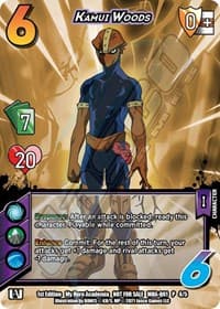 Kamui Woods (Quirk Pack 1) - UniVersus: My Hero Academia Promo Cards - UniVersus card