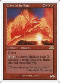 Crimson Hellkite - Classic Sixth Edition - Magic: The Gathering card