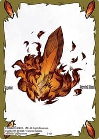 Crystal Token (Fire) - Crystal Dominion - Final Fantasy TCG card