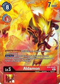 Aldamon (1-Year Anniversary Box Topper) - Great Legend - Digimon Card Game card